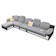 Baierdi Fabric Sofa 1