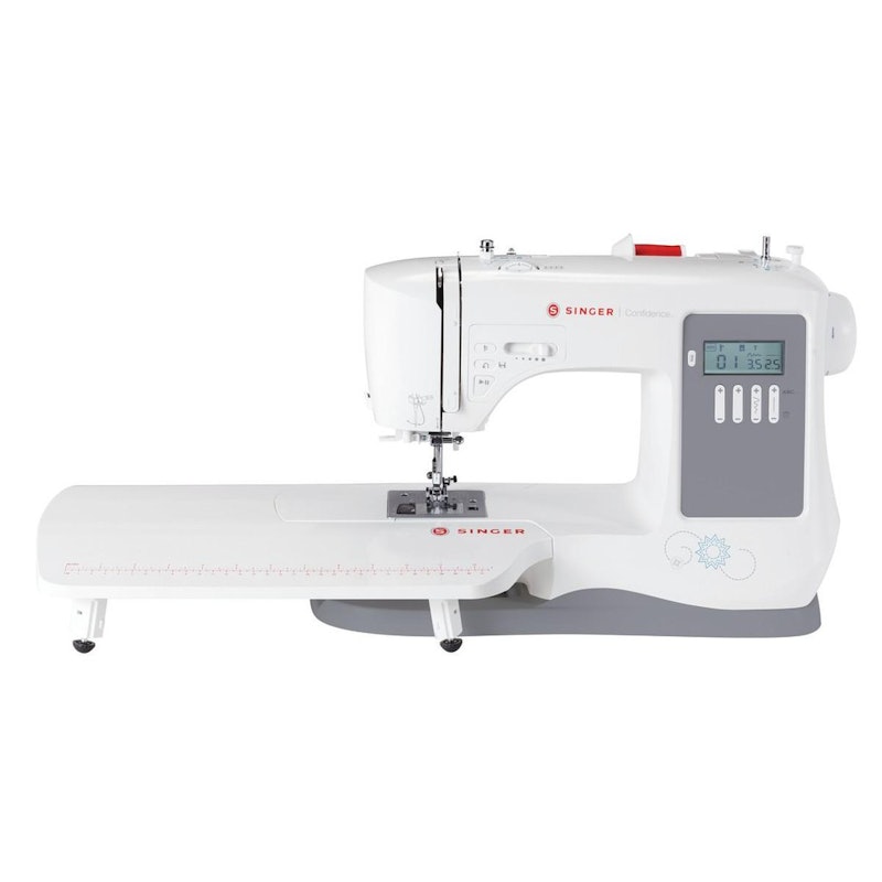 Portable Sewing Machine Computerized Embroidery Sewing Machine with 200  Unique Built-in Stitch and 8 Buttonholes