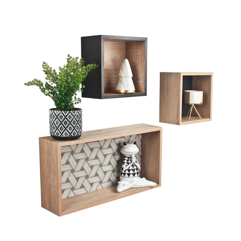 Amell Set of 3 Decorative Shelf 2