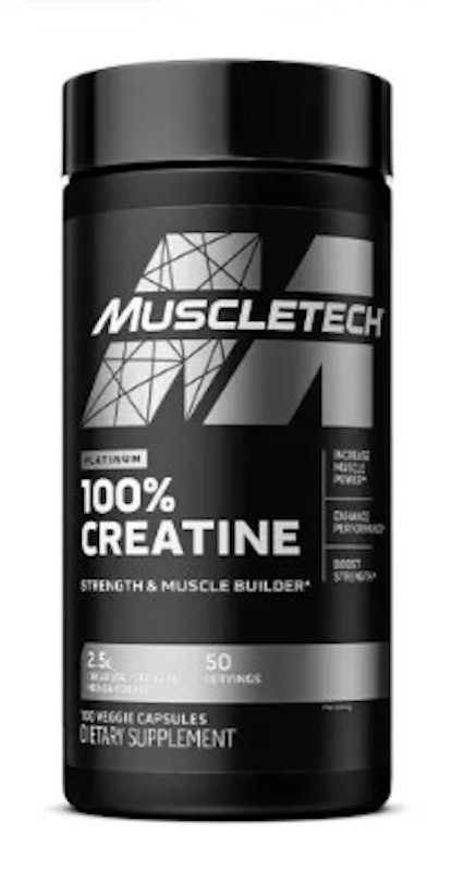 Platinum 100% Creatine Capsules 1