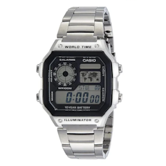 Digital Stainless Steel Strap Watch