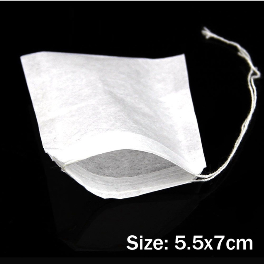 50 Pcs Biodegradable Tea Filter Bags 4