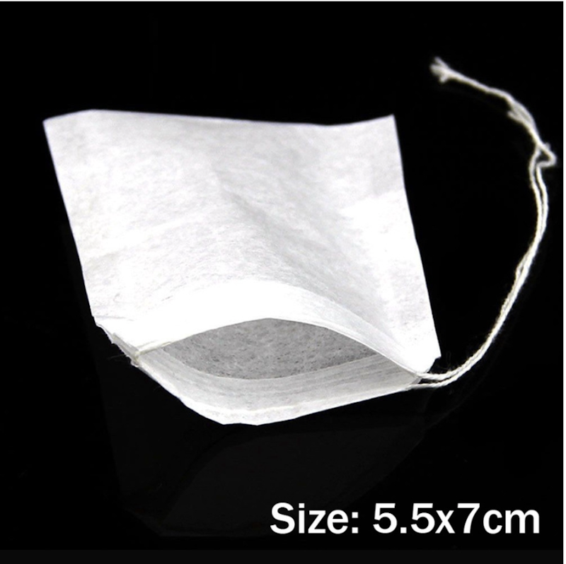 50 Pcs Biodegradable Tea Filter Bags 4