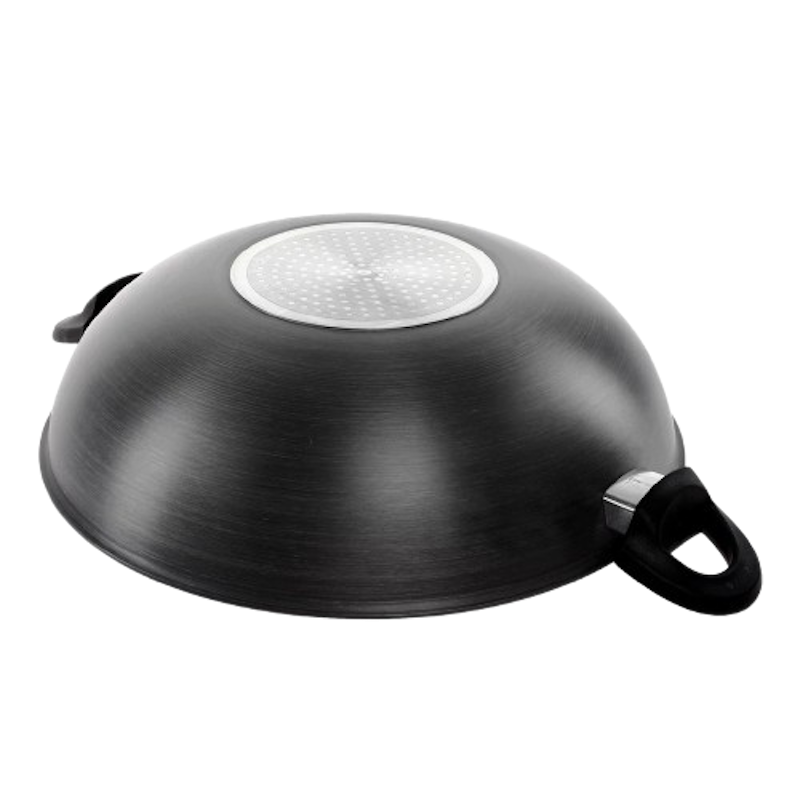 Novel Induction Hard Anodized Wok 36cm with Lid 3