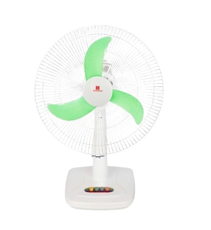 Desk Fan 16" Plastic Banana Blade 3