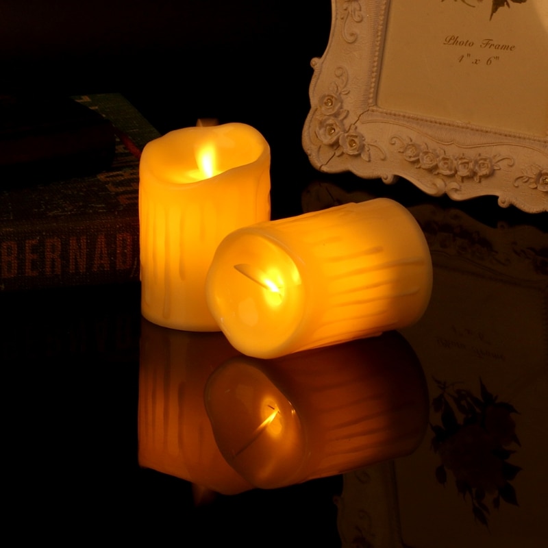 Flameless Swing Candle With Flickering Light 2