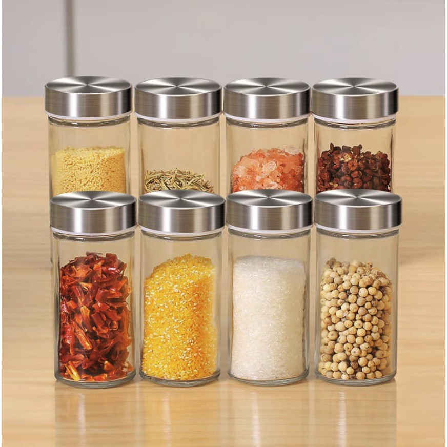 360 Rotating Stainless Spice Rack 3