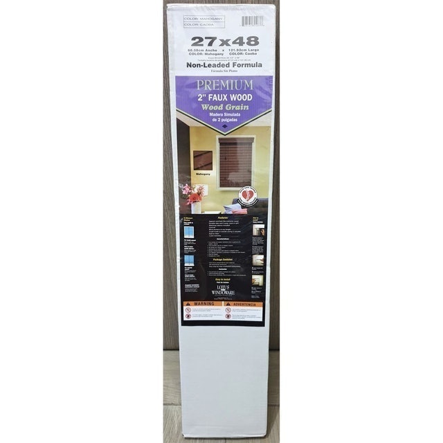 Premium Faux Wood Venetian Window Blinds 6