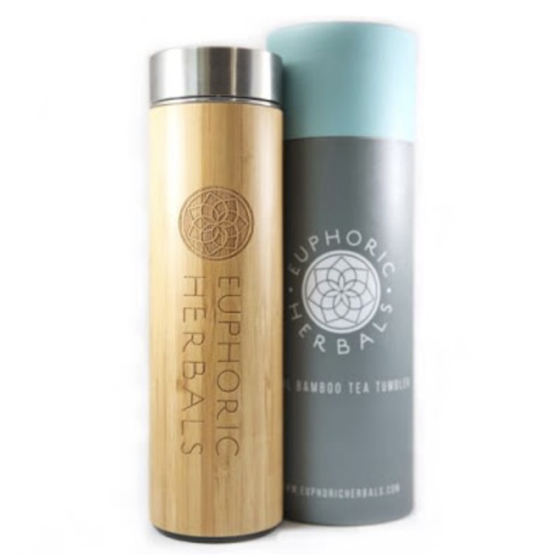 Bamboo Tumbler with Tea Infuser 1