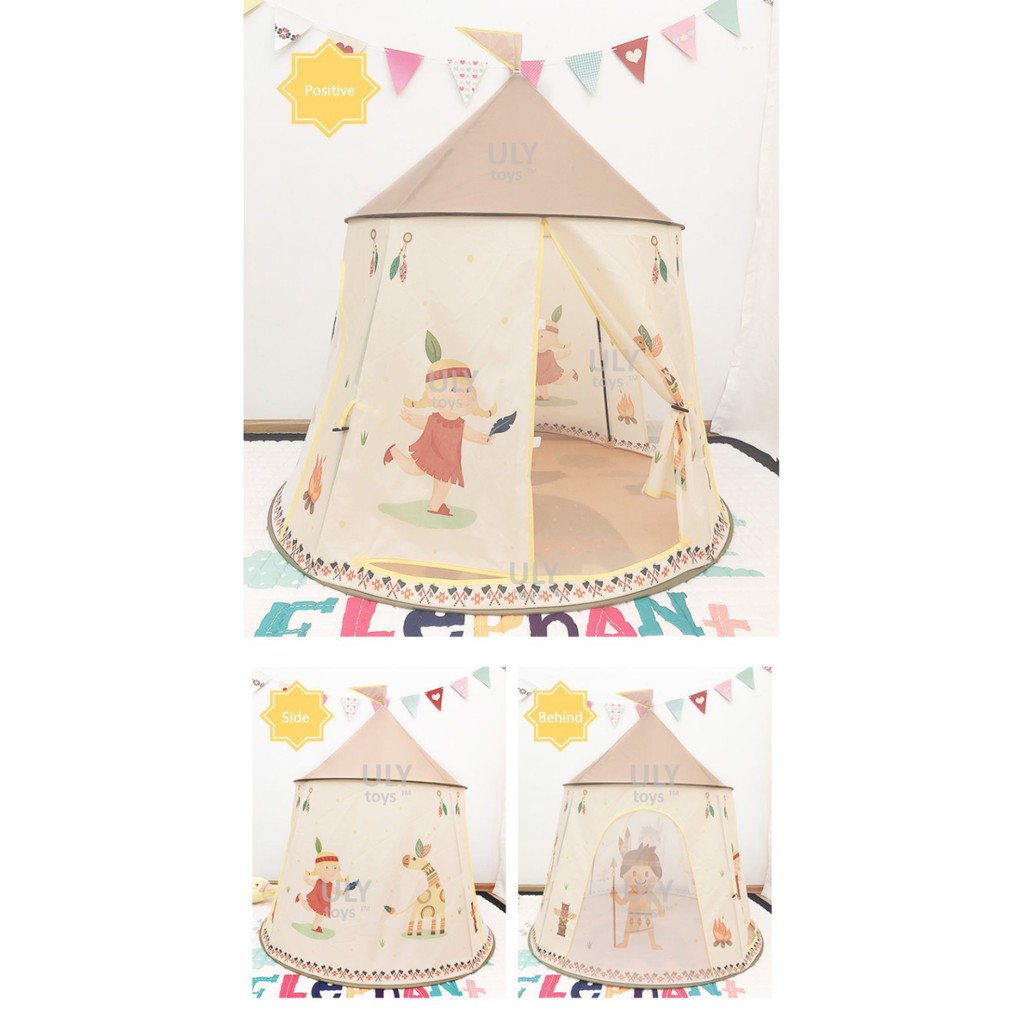Large High Quality Round Indoor Play Tent For Kids 2