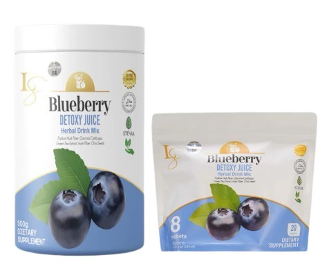 Blueberry Detoxy Juice Herbal Drink Mix	   1