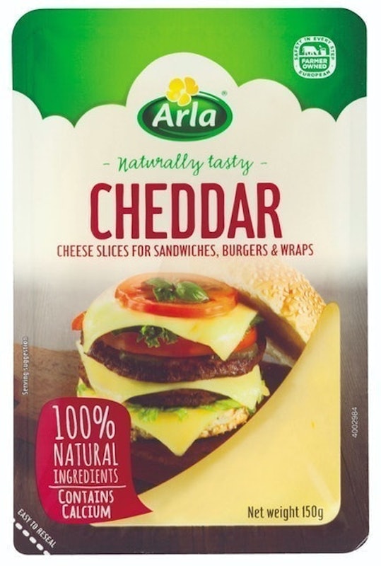 Cheddar Sliced Cheese 1