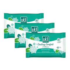 Daily Feminine Wipes Cooling Comfort