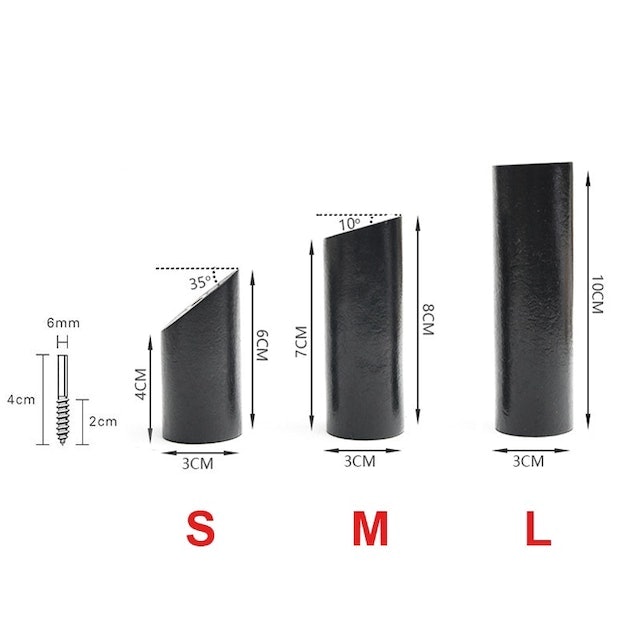 Natural Wood Wall-Mounted Hanger 3