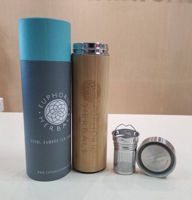 Bamboo Tumbler with Tea Infuser 2