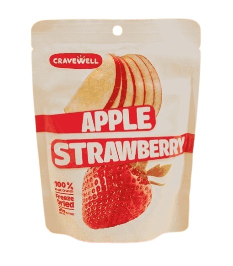 Apple Strawberry Yogurt Sphere Fruit Crunch 20g	  1