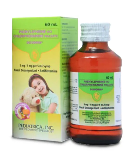 Nasal Decongestant Syrup 5 mg/1 mg	  1