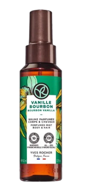 Bourbon Vanilla Perfumed Hair & Body Mist 1