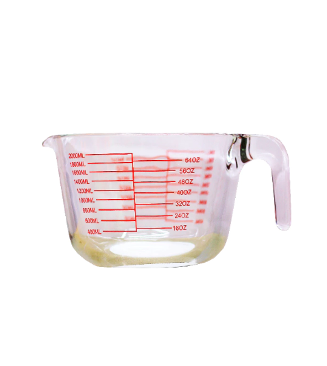 Borosilicate Glass Wet / Dry Measuring Cup 1