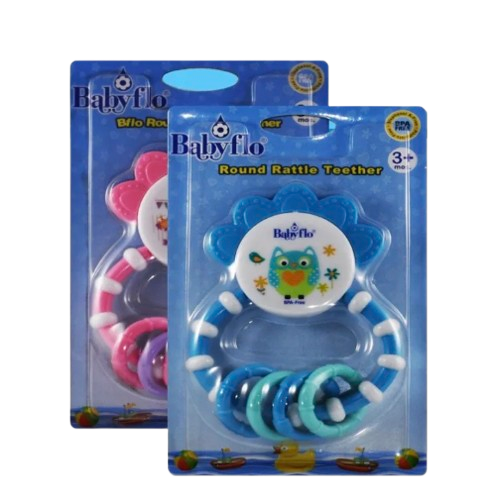 Round Rattle Teether 1