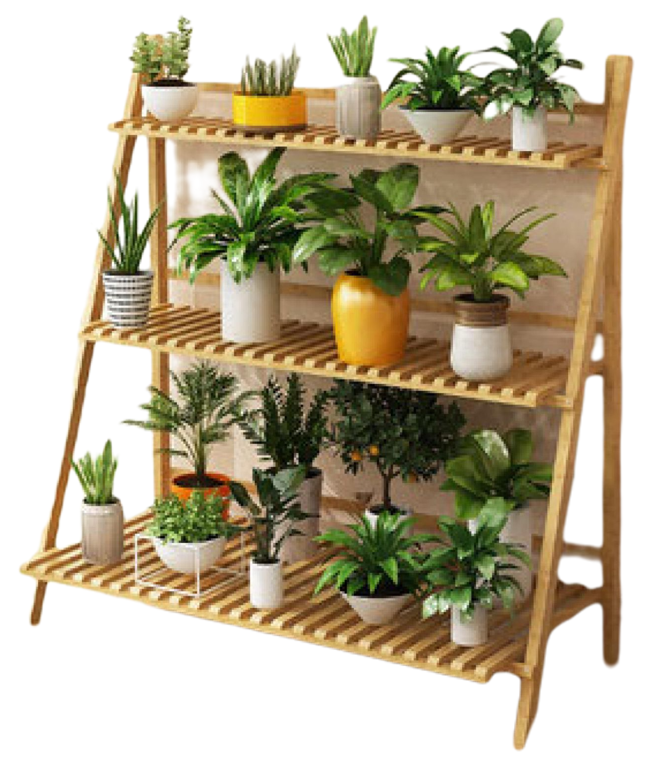 3 or 4-Tier Bamboo Rack 1
