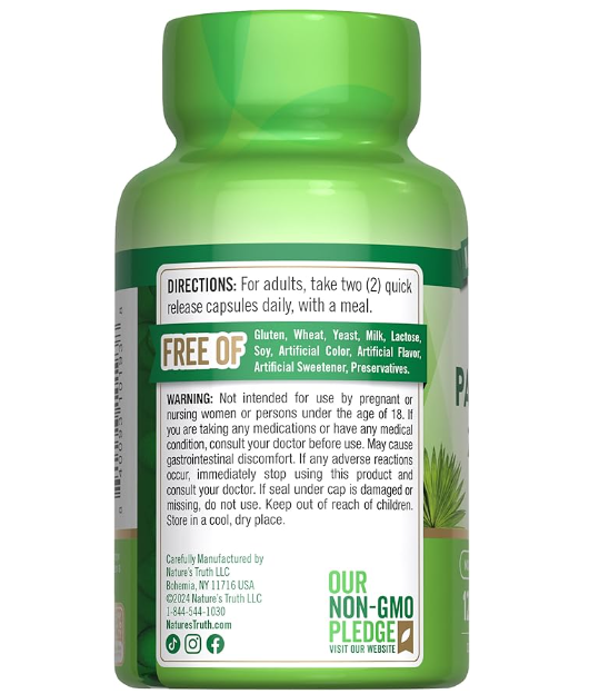 Saw Palmetto for Men and Women 2