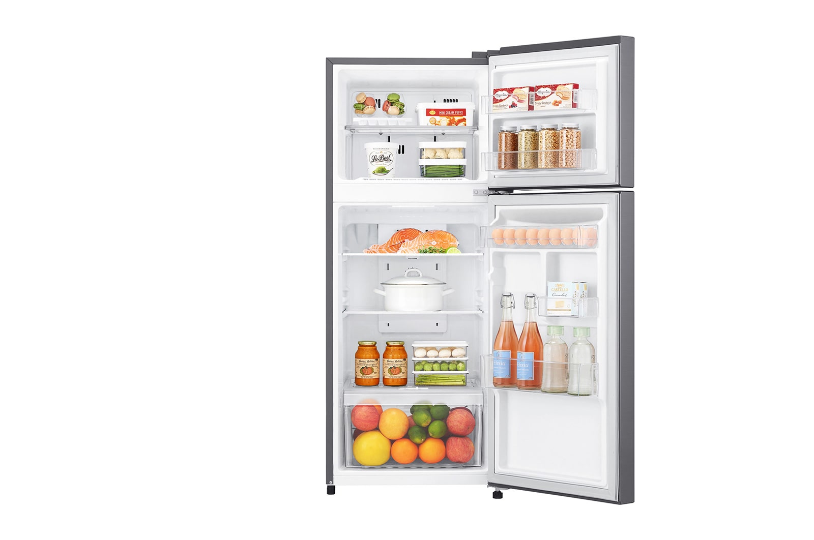 7.2 cu. ft. No Frost Top Mount Refrigerator 2