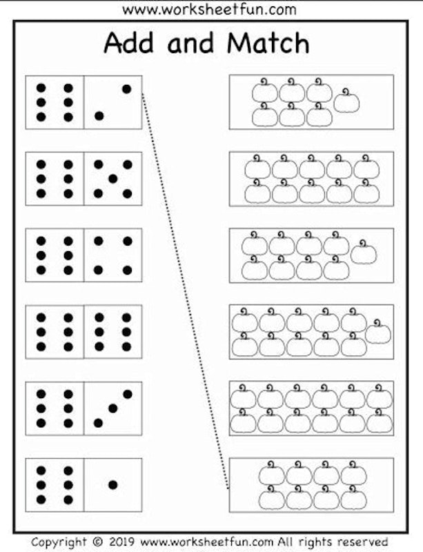 Dice Worksheets 2