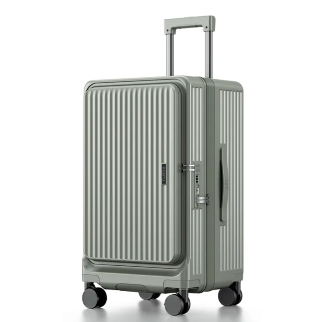 Side-Opening Expandable Luggage 1