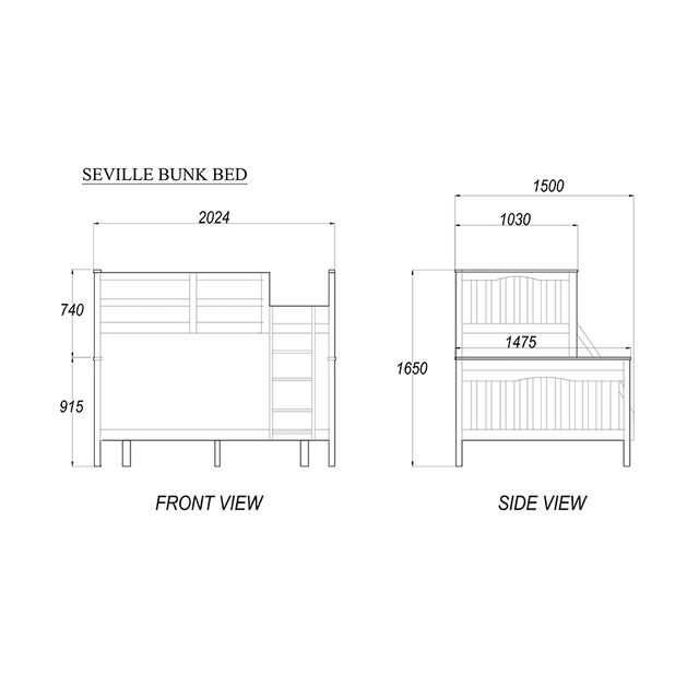 Sevilla Bunk Bed 2