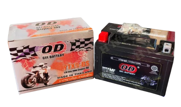 Gel Motorcycle Battery 	  	  1