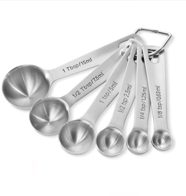 Stainless Steel Measuring Spoons Set 2