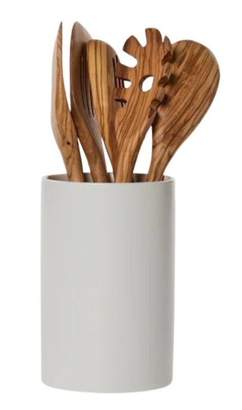 Stoneware Utensil Holder 2