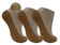 Darlington Ladies Cotton Seamless Heel Gel Foot Cover 1