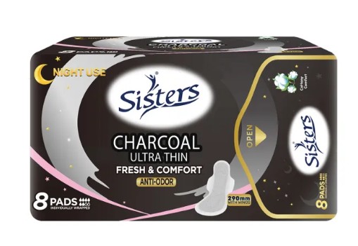 Charcoal Ultra Thin Night Use 1