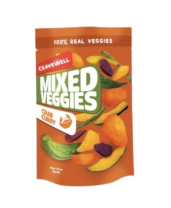 Mixed Veggie Crisps Crab Curry 1