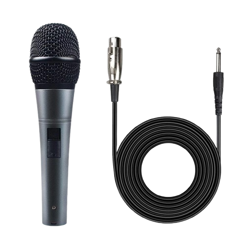 Karaoke Microphone Professional Dynamic Cardioid Wired Mic With XLR Cable 1