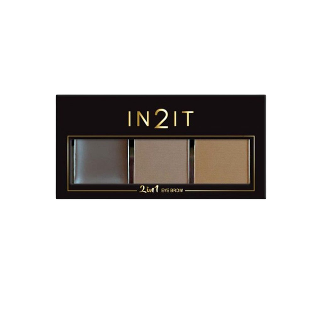 2in1 Eye Brows Palette 1