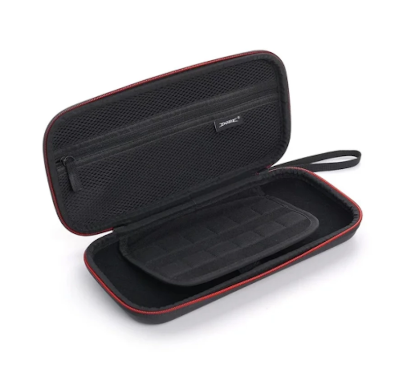 Console Carrying Case Travel Zipper Bag With Game Card Storage Box 1