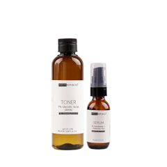 Oil Control Duo (2% Salicylic Acid Toner + 5% Niacinamide and Hyaluronic Acid Serum)