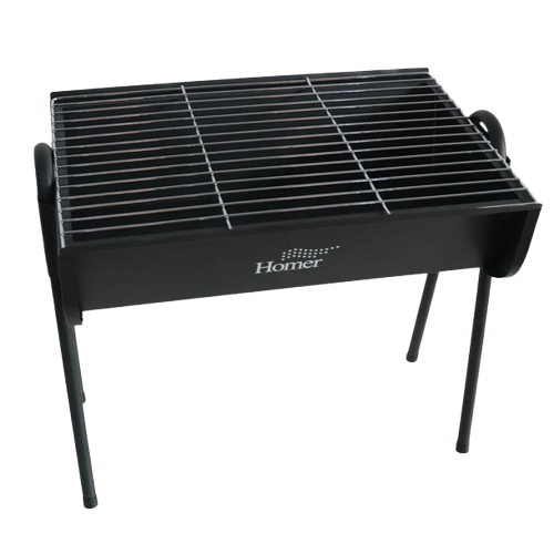 Mini Half Barrel Charcoal Grill 1
