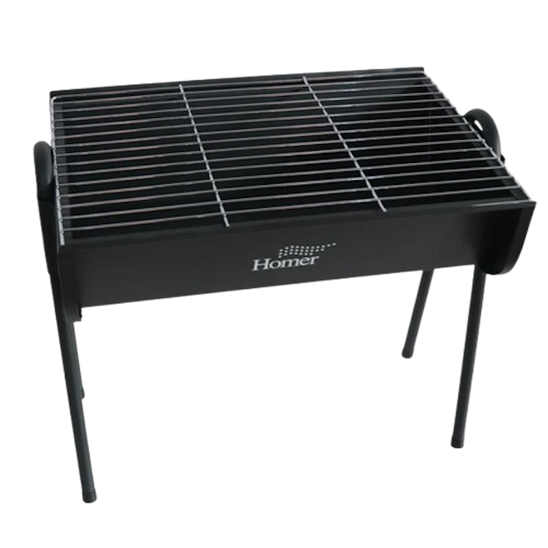 Mini Half Barrel Charcoal Grill 1