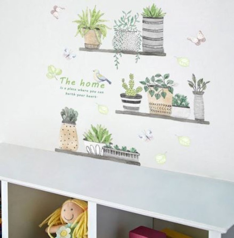 Pastoral Garden Wall Stickers 2