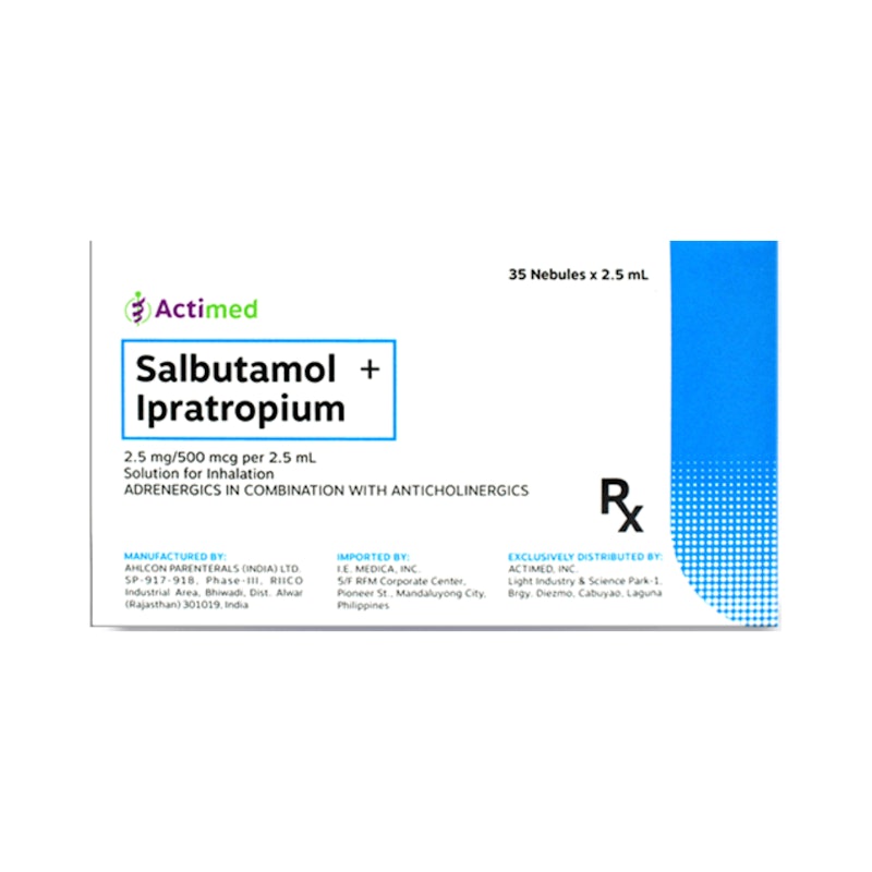 Ipratropium+salbutamol Nebule 1