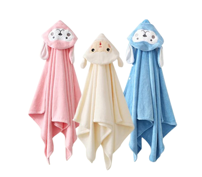 Baby Hooded Bath Towel 1