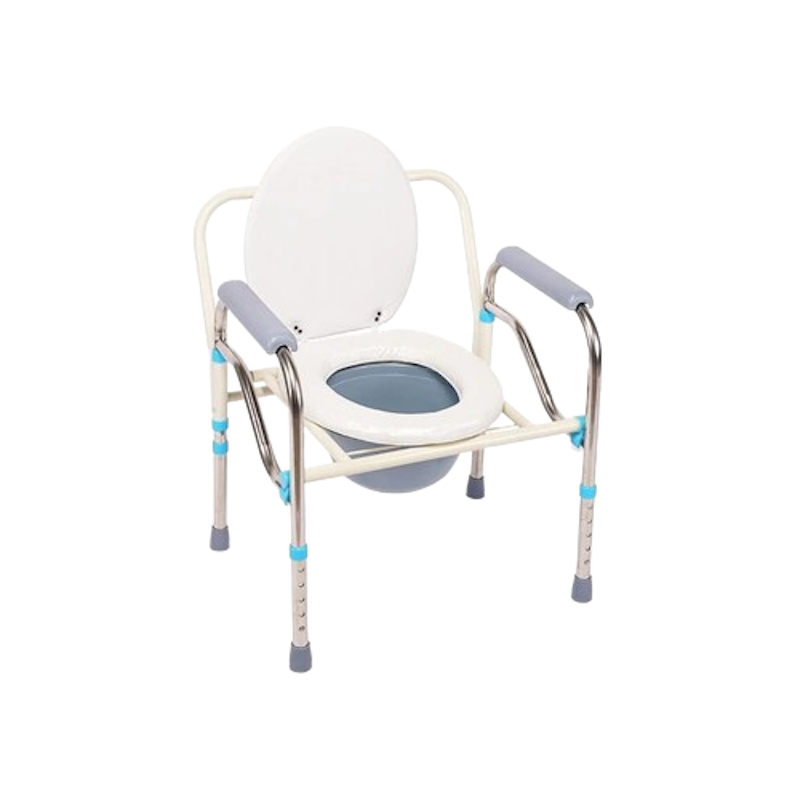 Foldable Commode Chair Toilet Adult 1