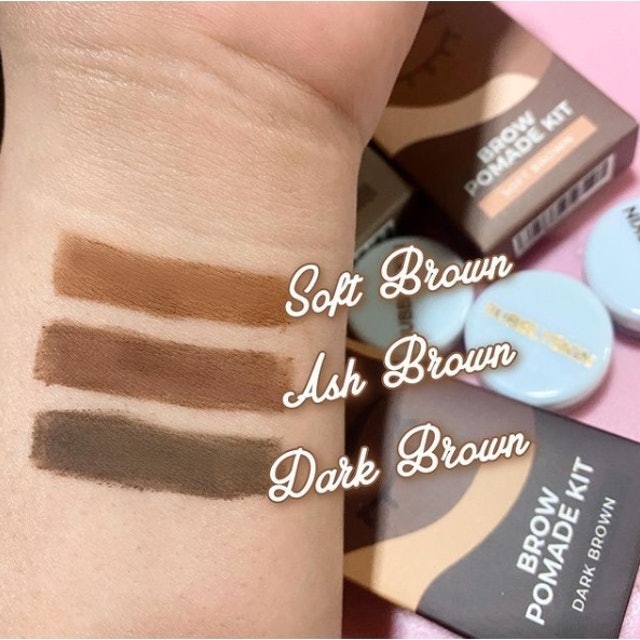 Brow Pomade Set with Brush 4