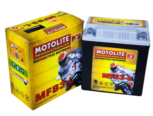 Motorcycle Battery 	  1