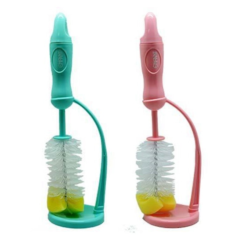The Baby Store Ph - Tiny Buds Baby Bottle Brush 3-in-1 Set Tiny Buds Baby Bottle  Brush is made from 100% Safe & Eco-Friendly Silicon. The soft but durable  bristles are designed