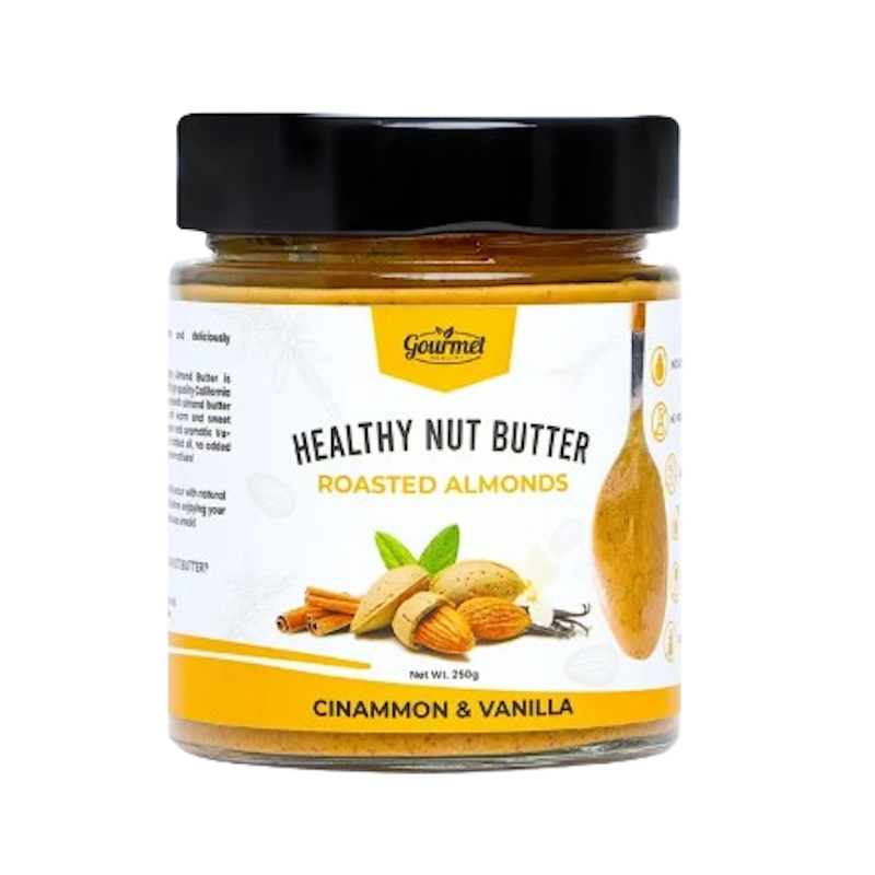 Healthy Keto Roasted Almond Butter - Chunky 1